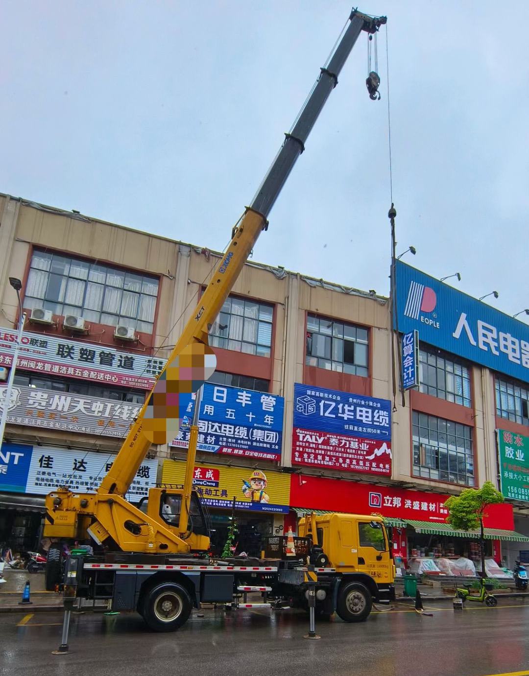 潍城区吊车吊机租赁桥梁吊装